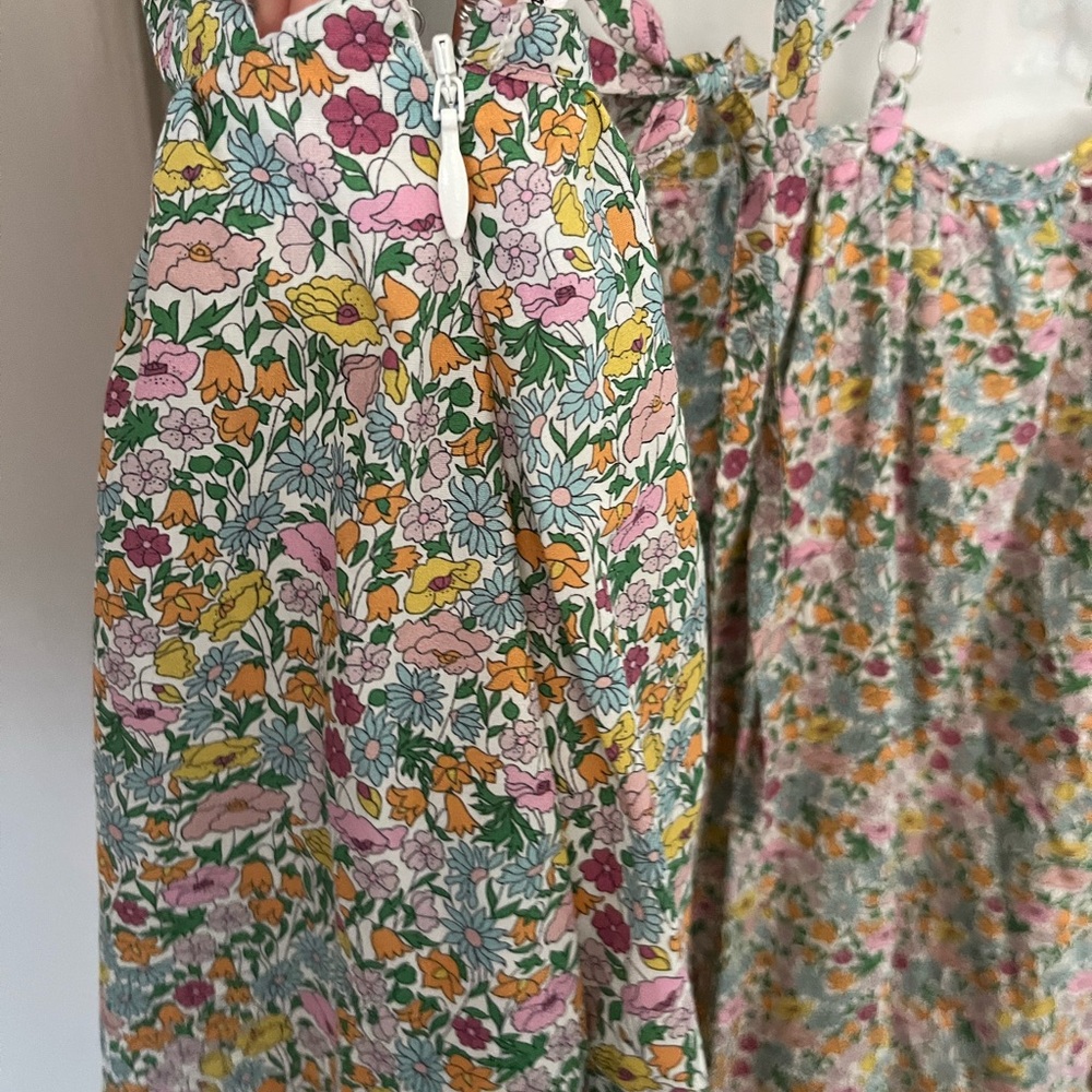 For Love And Lemons Multicolor Floral Midi Dress - Picture 12 of 13
